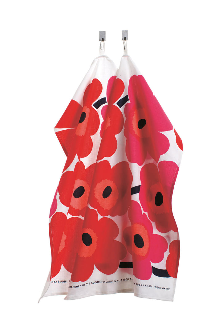Marimekko Pieni Unikko Tea Towels