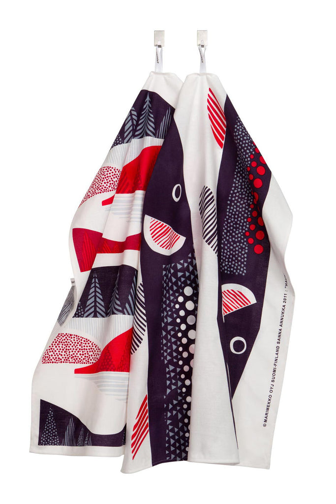 Marimekko Hauki Tea Towels