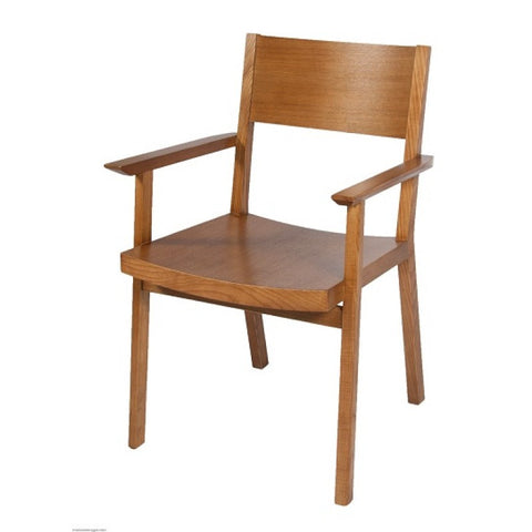 Dark Oak Carver Chair