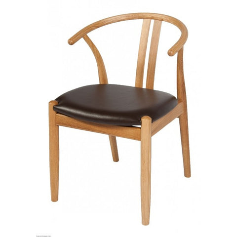 Paper Cord Chair (Leather)