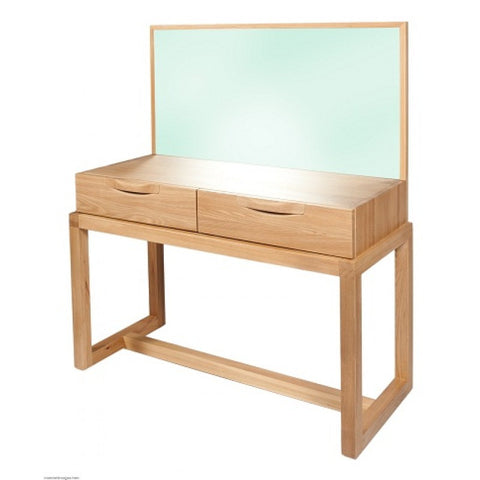 Elm Dressing Table with Mirror