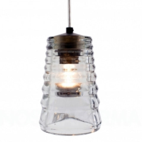 Pressed Glass Light